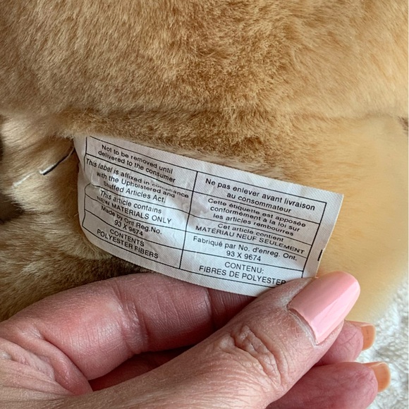 Adorable Carlton Cards Plush Bunny Rabbit Realistic Stuffed Animal Toy Vintage? - Picture 14 of 16